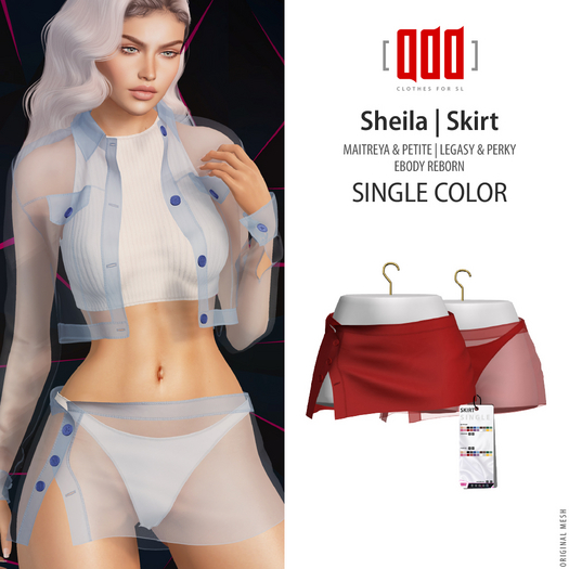 [ADD] Sheila Skirt - Red