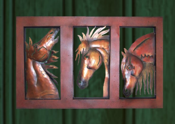Metal Wall Art- Stalls