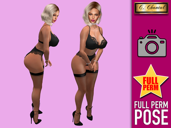 C.CHANTAL Full Perm Pose #FPP-056 Photo Model