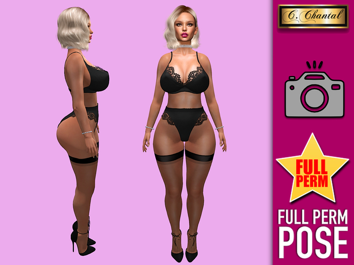 C.CHANTAL Full Perm Pose #FPP-055 Photo Model