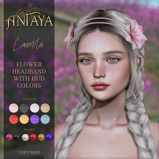 :: ANTAYA :: Flower headband "Camila" (wear)