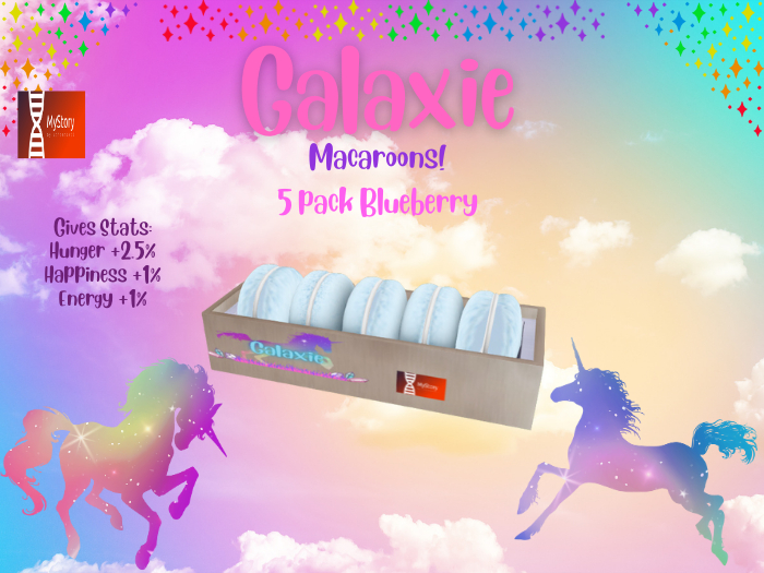 Blueberry Macaroon Box 5pk