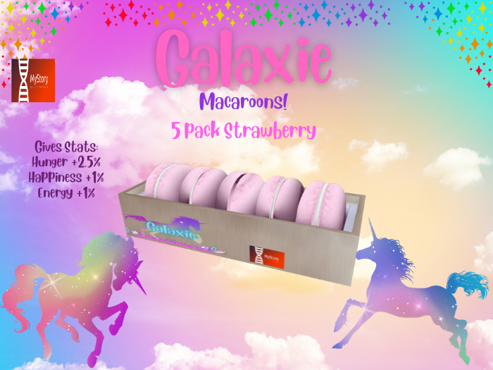 Strawberry Macaroon Box 5pk