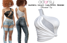 adorsy - Maribelle Top White - Maitreya/Legacy/Lara Petite/Reborn