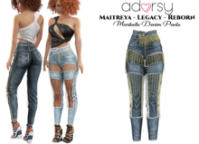 adorsy - Maribelle Denim Pants Original - Maitreya/Legacy/Lara Petite/Reborn