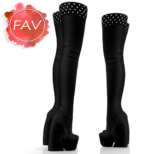 Thigh Boots Black Legacy