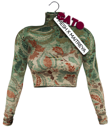 GATO- Textile Collection Top 1 Maitreya