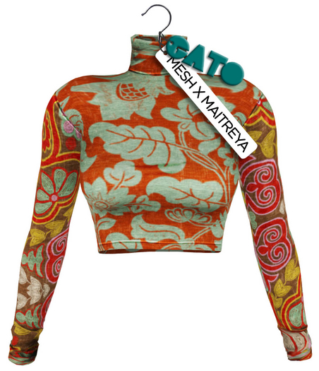 GATO- Textile Collection Top 2 Maitreya