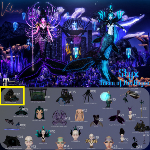 02 Styx Mermaid Rock W Pose