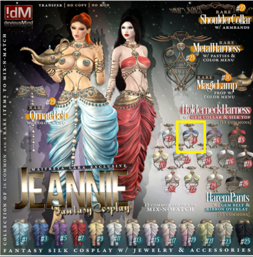 04 !dM Jeannie **LAPIS** Top (BOX LARA)