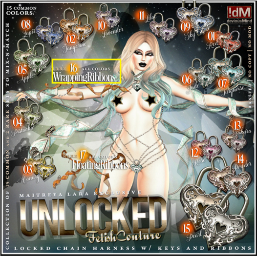 16 !dM Unlocked **WRAPPING RIBBONS** (BOX) RARE