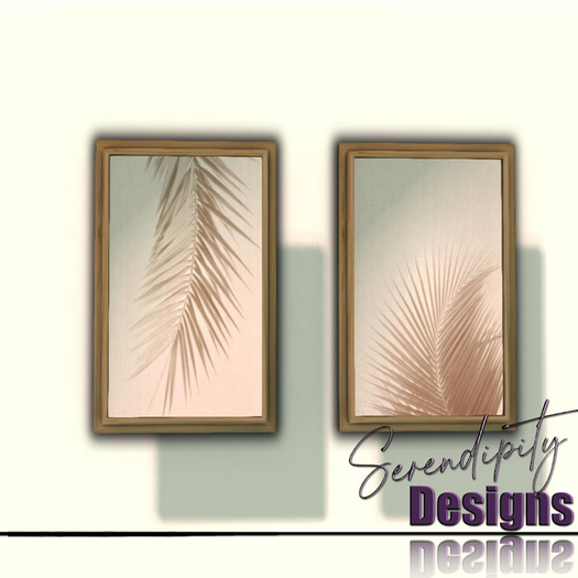 Serendipity Designs - Key Largo LR Palm Prints