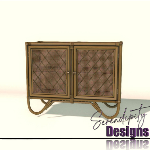 Serendipity Designs - Key Largo LR Console Cabinet
