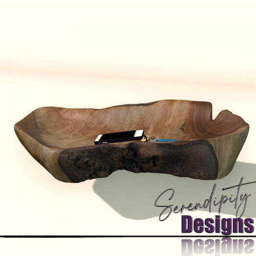 Serendipity Designs - Key Largo LR Carved Console Bowl