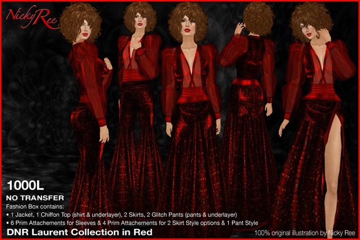 *DNR* Laurent Collection in Red