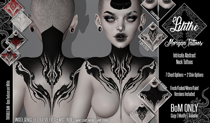 Lilithe'// Morgan Tattoos