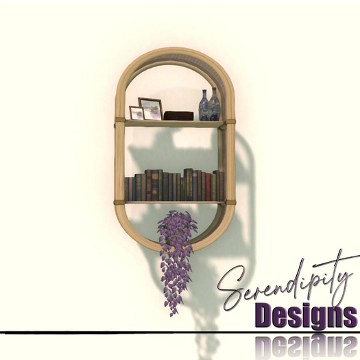Serendipity Designs - Key Largo Wall Shelf