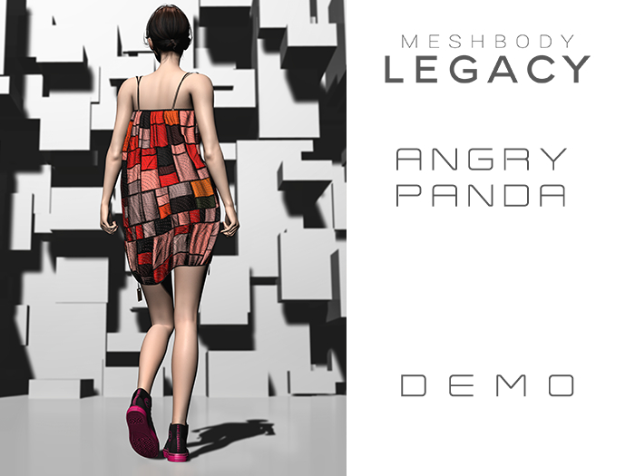2faces - Angry Panda dress - Legacy - demo
