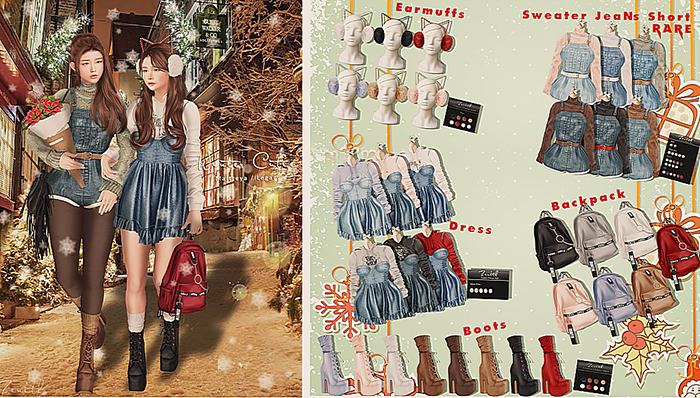 =Zenith=Winter Cutie Backpack (Grape)