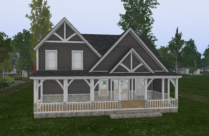 LH - Ranch -  Buffalo Pasture/Paddy porch rails MP1AP