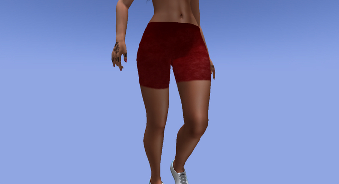 Short Red Ginastica EDIPA