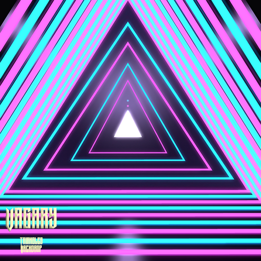 +Vagary+ - Triangles Backdrop
