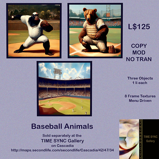 Baseball Animals