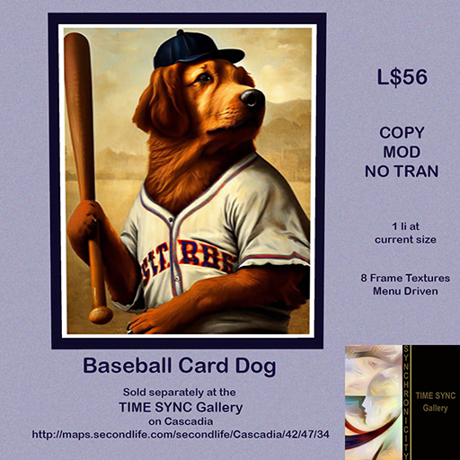 Baseball Card Dog