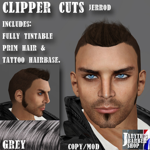 Clipper Cuts "Jerrod" - Grey