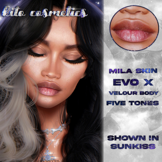 [KITO] - MILA SKIN - EBONY