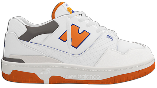 Spade: NB 550s (Orange)