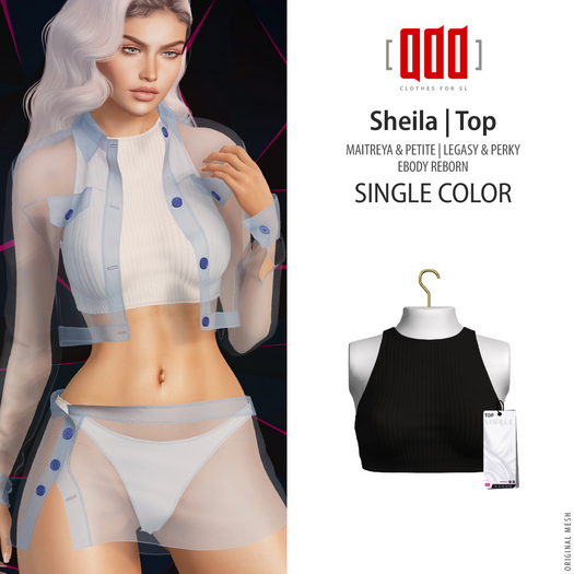 [ADD] Sheila Top - Black