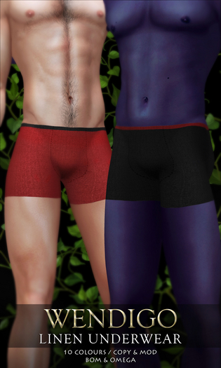 Wendigo - Linen Underwear