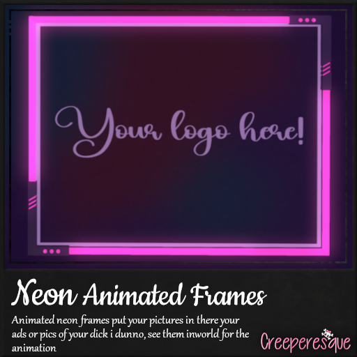 Creeperesque - Animated Neon Frames
