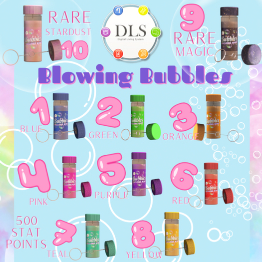 10. DLS Fun 2.0 - Bubbles (Stardust) RARE