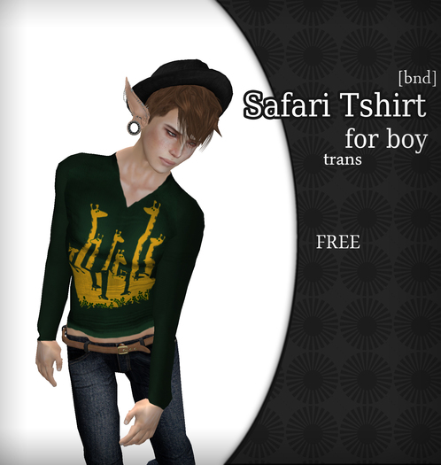 Safari Tshirt for boy
