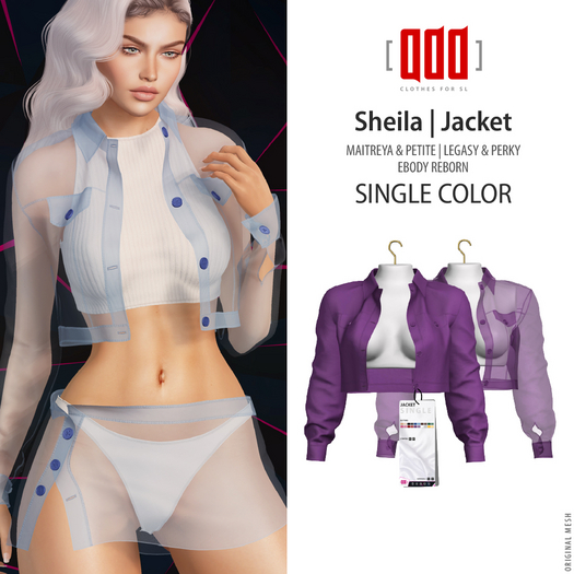 [ADD] Sheila Jacket - Violet