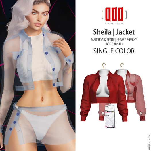 [ADD] Sheila Jacket - Red