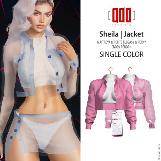 [ADD] Sheila Jacket - PinkL