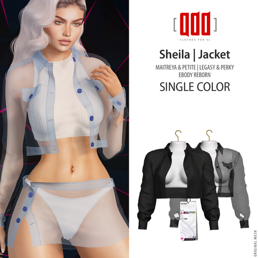 [ADD] Sheila Jacket - Black