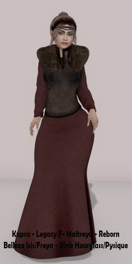 !!! Revna  !!!390b Red Medieval