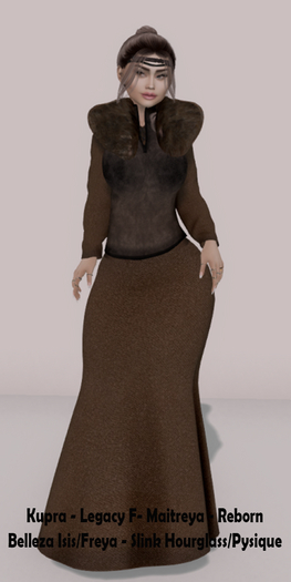 !!! Revna  !!!390b Brown Medieval