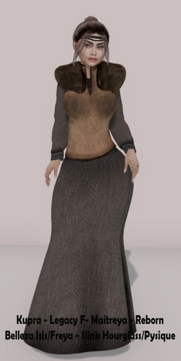 !!! Revna  !!!390a Brown Medieval