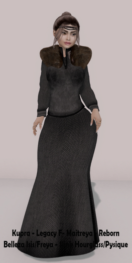 !!! Revna  !!!390a Black Medieval