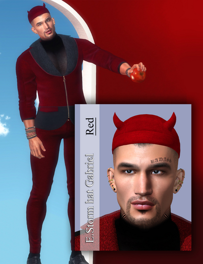 E.Storm hat Gabriel Red