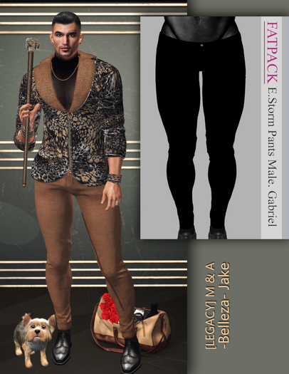 E.Storm Pants Male. Gabriel Fatpack