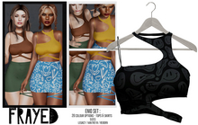 Frayed - Enid Top - Trip [Black]