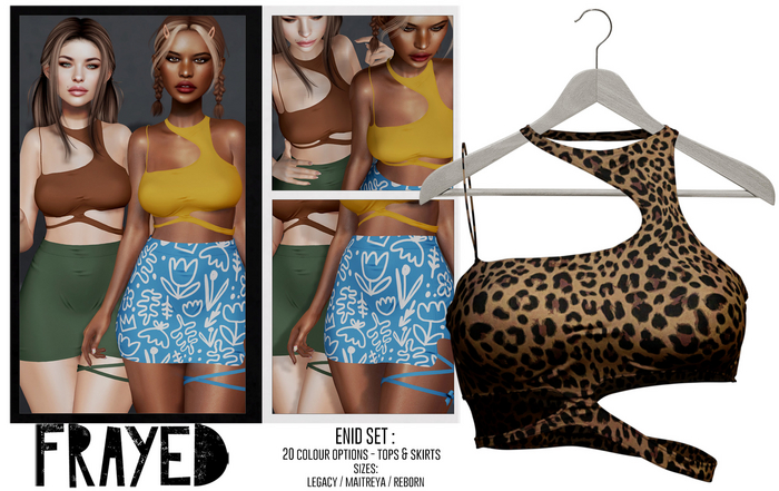 Frayed - Enid Top - Leo
