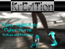 ## Kreation ##  Cyber High Heels "Cyberstorm"