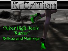 ## Kreation ## Cyber High Heels "Raster"  ! Promo !